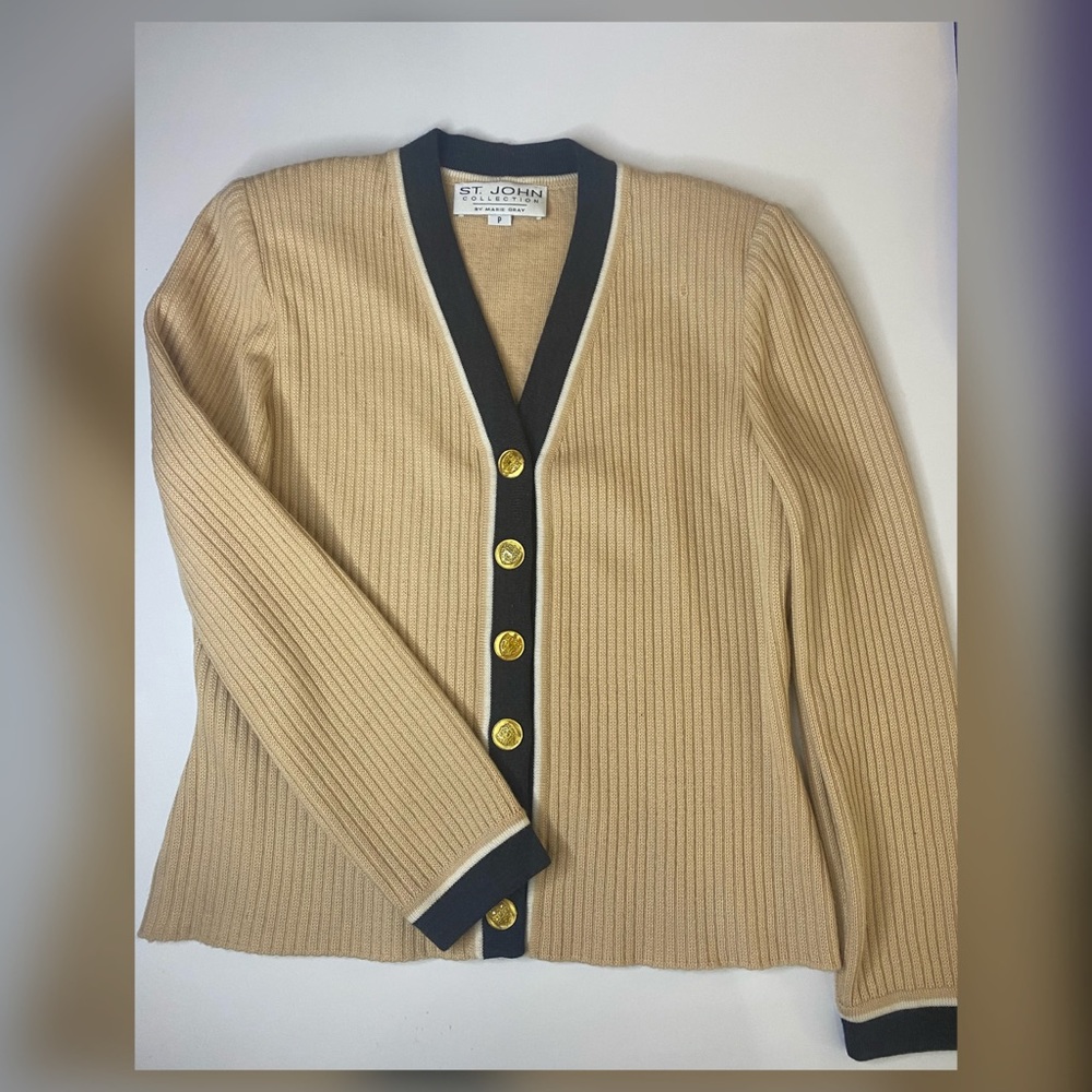 St. John by Marie Gray Women's Ribbed Sweater